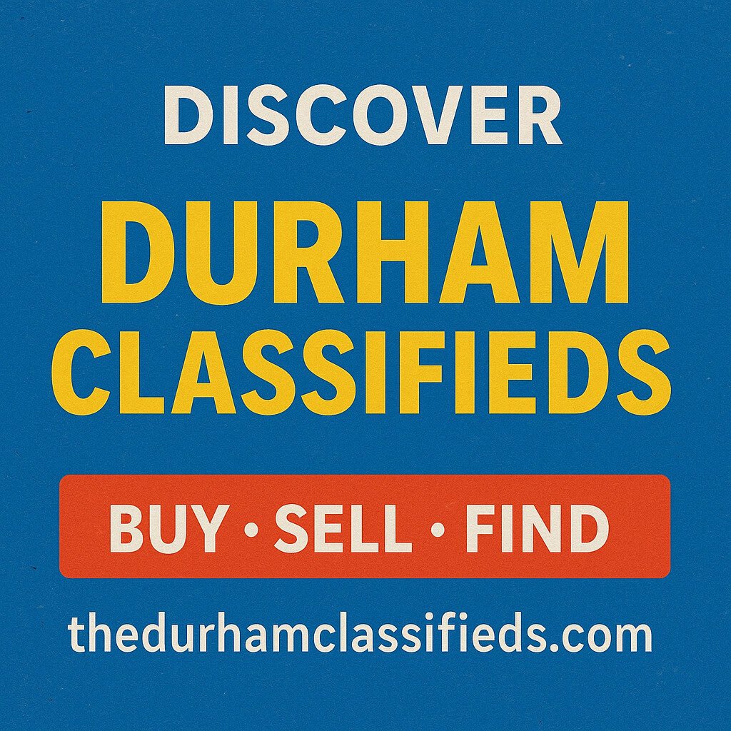20250516 0104 Durham Classifieds Ad Simple Compose 01jvaq0kscepdv9yg72e9n283g